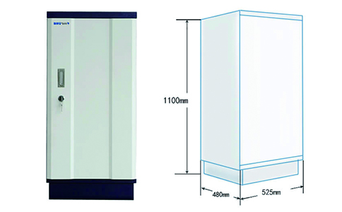4抽120型防磁信息柜尺寸